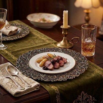 Vintage Decorative Charger Plate