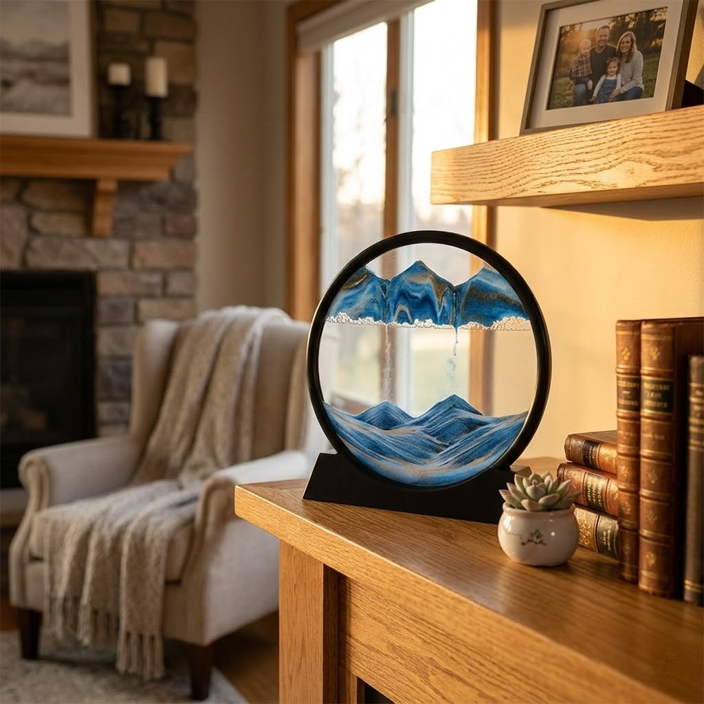 3D Moving Sand Art