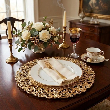 Vintage Decorative Charger Plate