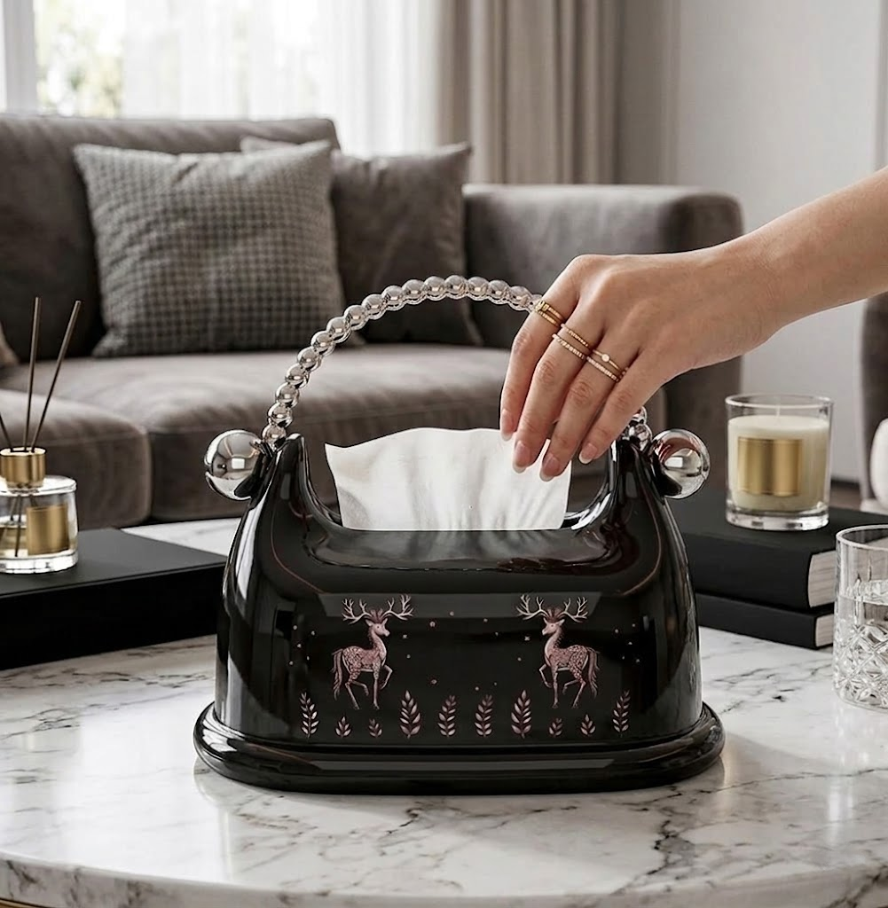 Portable Luxury Tissue Box