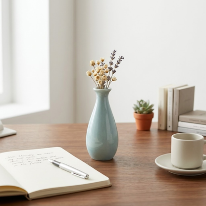 Minimalist Mini Ceramic Vase