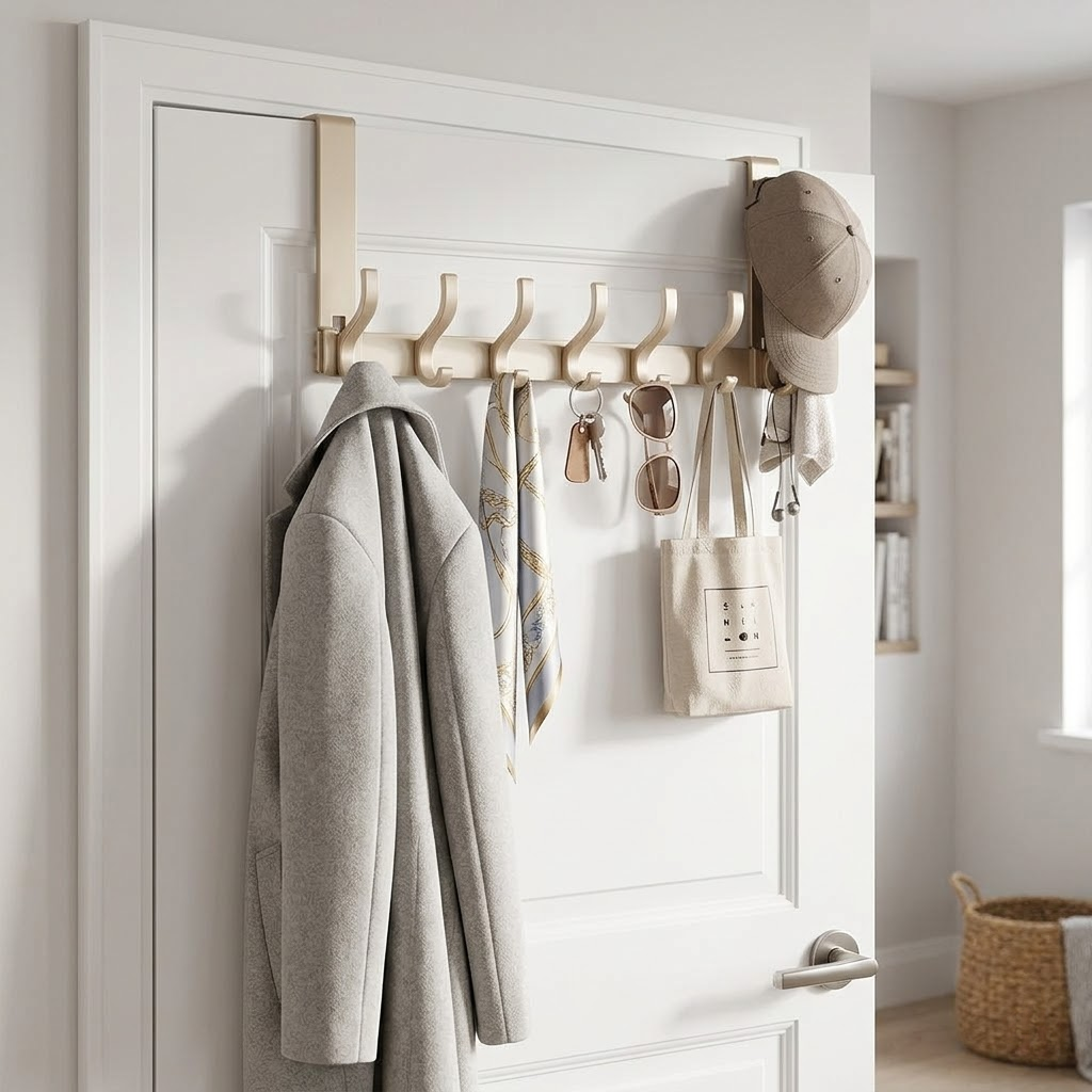 Over-the-Door Hook Rack