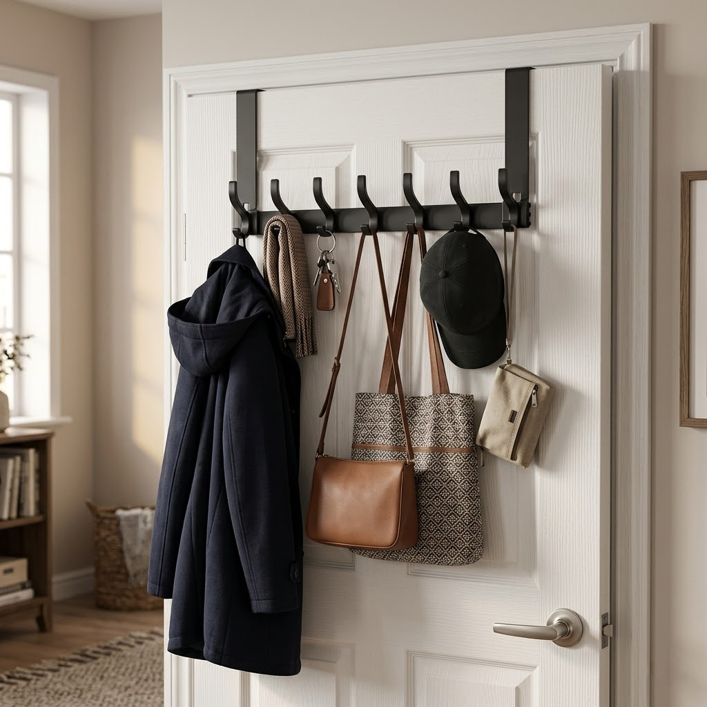 Over-the-Door Hook Rack