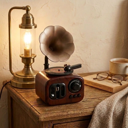 Vintage Phonograph Music Box